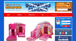 Desktop Screenshot of bouncingscotland.com